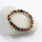 Achát gumis karkötő