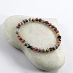 Achát gumis karkötő