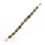 Köves ásványi ékszer labradorit pikkelyek karkötő