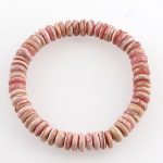 köves ásványi ékszer rodokrozit elasztikus karkötő