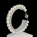 Köves ásványi ékszer Gyöngy karkötő  zárral