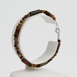 Tigrisszem hengerek karkötő