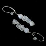 Holdköves (4db) fülbevaló