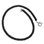 Köves ásványi ékszer Onix roundelle nyaklánc