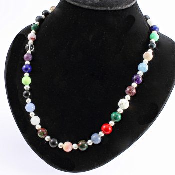 "Mind-más" 9-10mm-es golyók nyaklánc