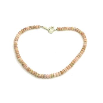 Köves ásványi ékszer perui andok opál nyaklánc