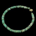 köves ásványi ékszer fazettált krizopráz ásványi nyaklánc