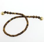 köves ásványi ékszer tigrisszem fazettált kövek nyaklánc