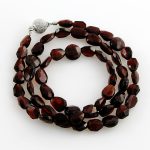 Hessonit gránát nyaklánc