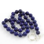 Lapis lazuli golyók nyaklánc