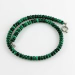 Malachit korongok nyaklánc