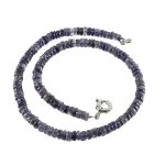 Köves ásványi ékszer Iolit random rlle nyaklánc