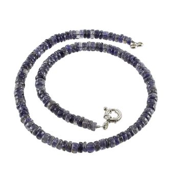 Köves ásványi ékszer Iolit random rlle nyaklánc