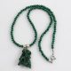 Malachit nyaklánc medállal