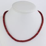 Köves ásványi ékszer Festett korall nyaklánc