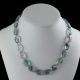 Köves ásványi ékszer Ovális fluoritok nyaklánc