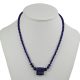 Kövest ásványi ékszer Lapis golyók nyaklánc medállal