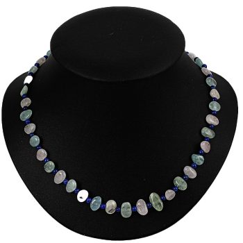 Etherikos lapis-berill 2/8 nyaklánc