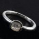 Köves ásványi ékszer Holdköves ezüst gyűrű