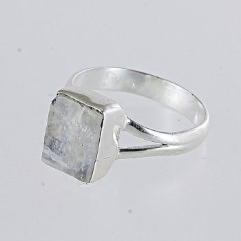 Köves ásv ányi ékszer Holdkő nyersköves gyűrű