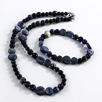 Kianit és szodalit garnitúra